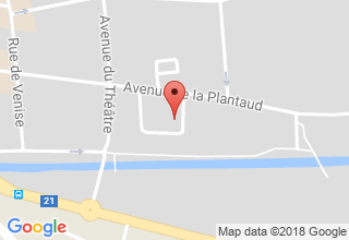 Plan de localisation de Casays Raymond