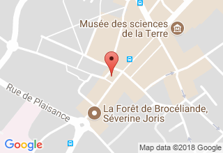 Plan de localisation de Weber André