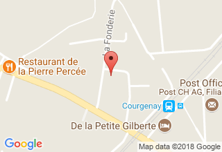Plan de localisation de Beuret-Stender Cécile