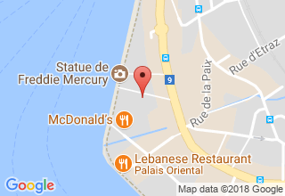Plan de localisation de Visilab Montreux