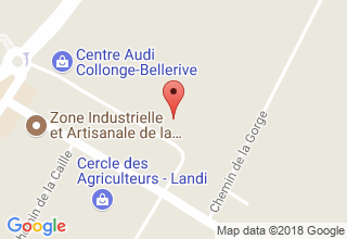 Plan de localisation de DS Détartrage & Service SA