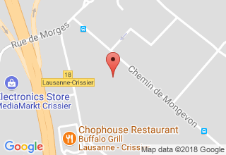 Plan de localisation de Batek Sàrl