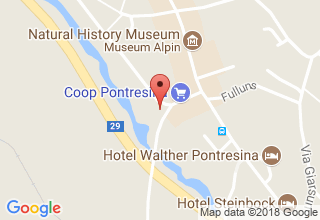 Plan de localisation de OBAG Pontresina AG