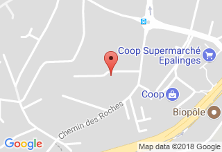 Plan de localisation de MACHERET Plâtrerie Sàrl