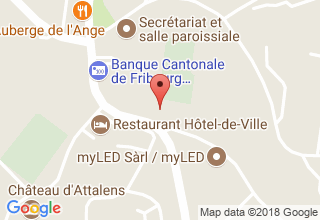 Plan de localisation de Udry Sabine