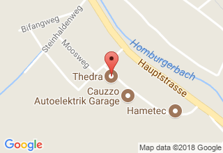 Plan de localisation de Thedra AG