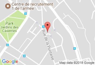 Plan de localisation de Jaccaud André