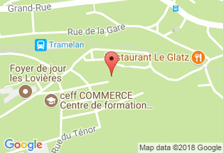Plan de localisation de Giovannini Plâtrerie-Peinture Sàrl