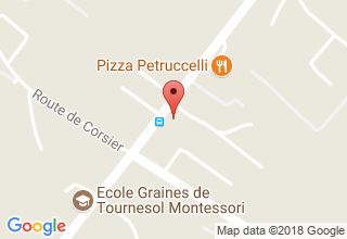 Plan de localisation de SB Jardin Services Sàrl