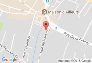 Plan de localisation de RM Plâtrerie Peinture Sàrl