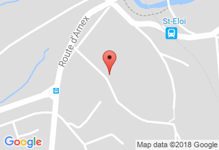 Plan de localisation de Magnenat Peinture Sàrl