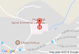 Plan de localisation de Näheres siehe Regionalspital Emmental AG