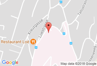Plan de localisation de Kantonsspital Graubünden