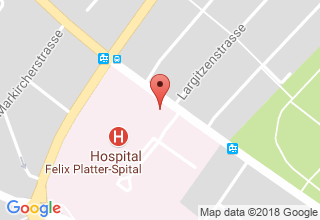 Plan de localisation de Felix Platter Spital
