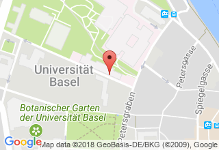 Plan de localisation de Universitätsspital Basel