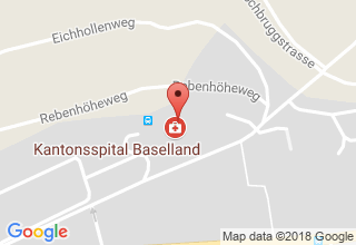 Plan de localisation de Kantonsspital Laufen