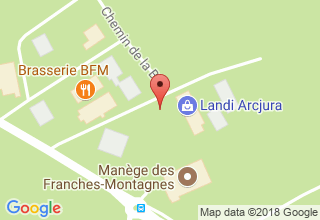 Plan de localisation de Saphir Peinture Sàrl