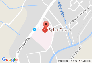 Plan de localisation de Spital Davos