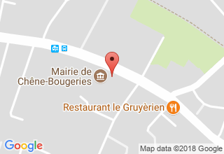 Plan de localisation de Centre Brazelton