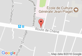 Plan de localisation de Gériatrie