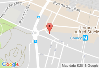 Plan de localisation de Kleeli Porcelaines Sàrl