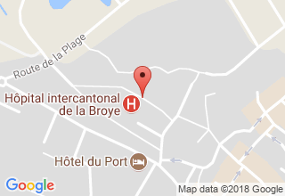 Plan de localisation de Ligue pulmonaire fribourgeoise