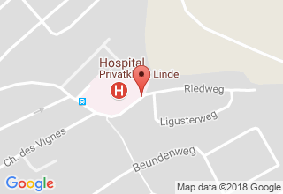 Plan de localisation de Clinique des Tilleuls SA