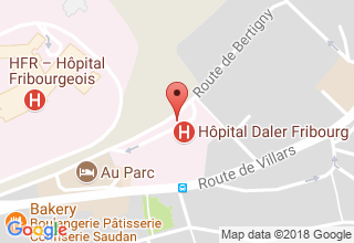 Plan de localisation de Hôpital Daler