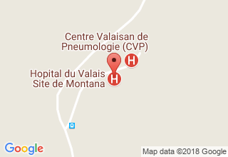 Plan de localisation de Centre Valaisan de Pneumologie (CVP)