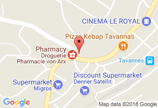 Plan de localisation de Service social régional de Tavannes