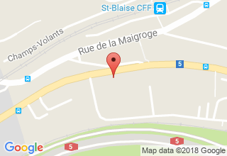 Plan de localisation de GBS Rénovation