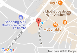 Plan de localisation de Optique de la Combe SA