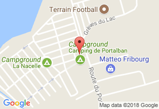 Plan de localisation de Camping terrain de: