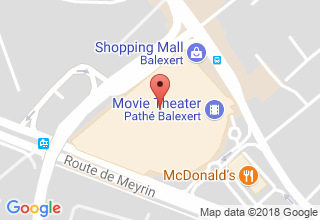 Plan de localisation de Pharmacie Principale Balexert