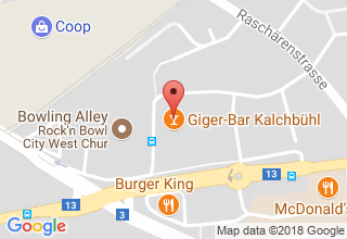 Plan de localisation de Roth W. Chur AG
