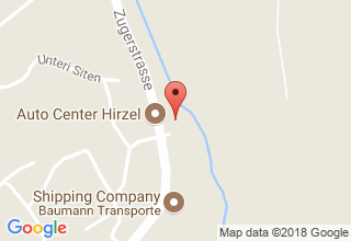 Plan de localisation de Bührer AG Hirzel