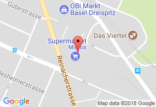 Plan de localisation de DROPA Drogerie Apotheke Dreispitz