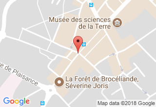 Plan de localisation de Berdoz Optic