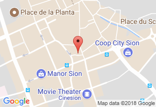 Plan de localisation de Optision Sàrl