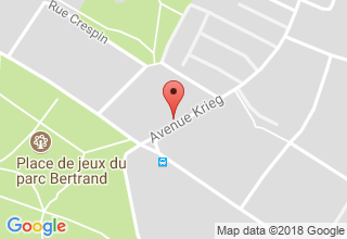 Plan de localisation de Pharmacie Parc Bertrand