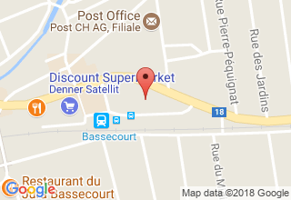 Plan de localisation de Allemann voyages