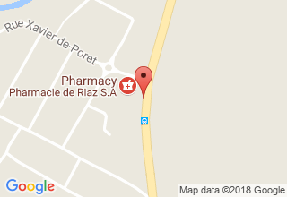 Plan de localisation de Pharmacie de Riaz (-Maeder)