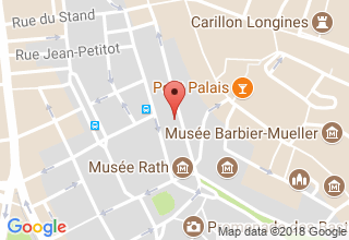 Plan de localisation de Pharmacie de la Corraterie SA