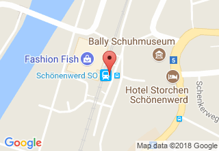 Plan de localisation de SBB Reisebüro
