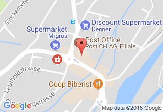 Plan de localisation de Biber Travel GmbH