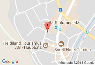 Plan de localisation de SBB Reisebüro