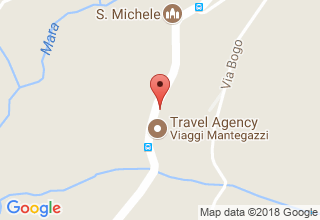 Plan de localisation de Viaggi Mantegazzi SA