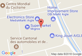 Plan de localisation de Hotelplan SA