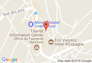 Plan de localisation de Ouvertures Voyages