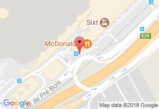 Plan de localisation de Guichet aéroport